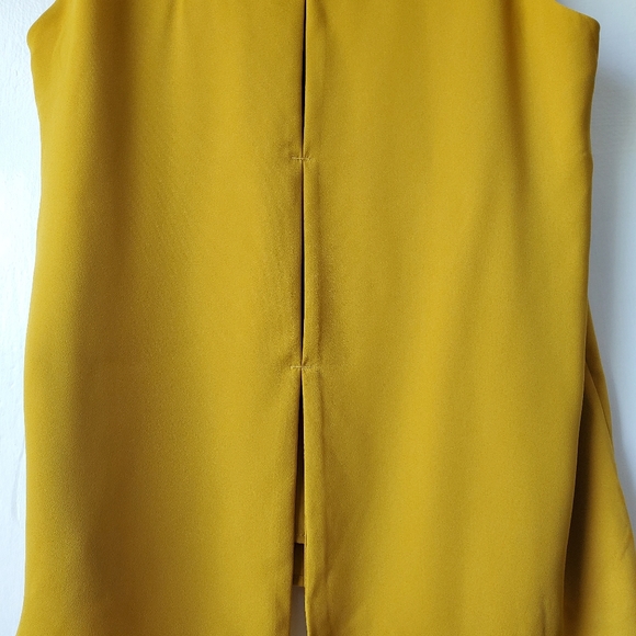 Babaton Maddox Blouse, size M, mustard color - Picture 4 of 8